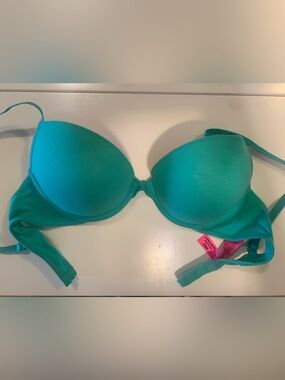 Lasenza Teal Remix Light Push-Up Bra